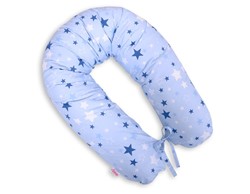 Slika od Jastuk za dojenje, plavi sa zvijezdicama