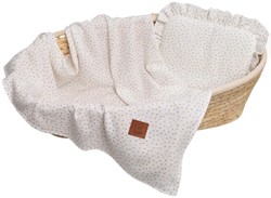 Slika od Infantilo Muslin ljetni set DOTS White- jastuk i prekrivač
