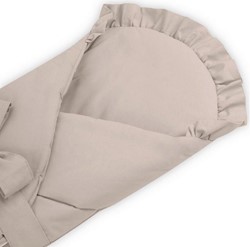 Slika od Infantilo Mekani pamučni jastuk s volanom Beige